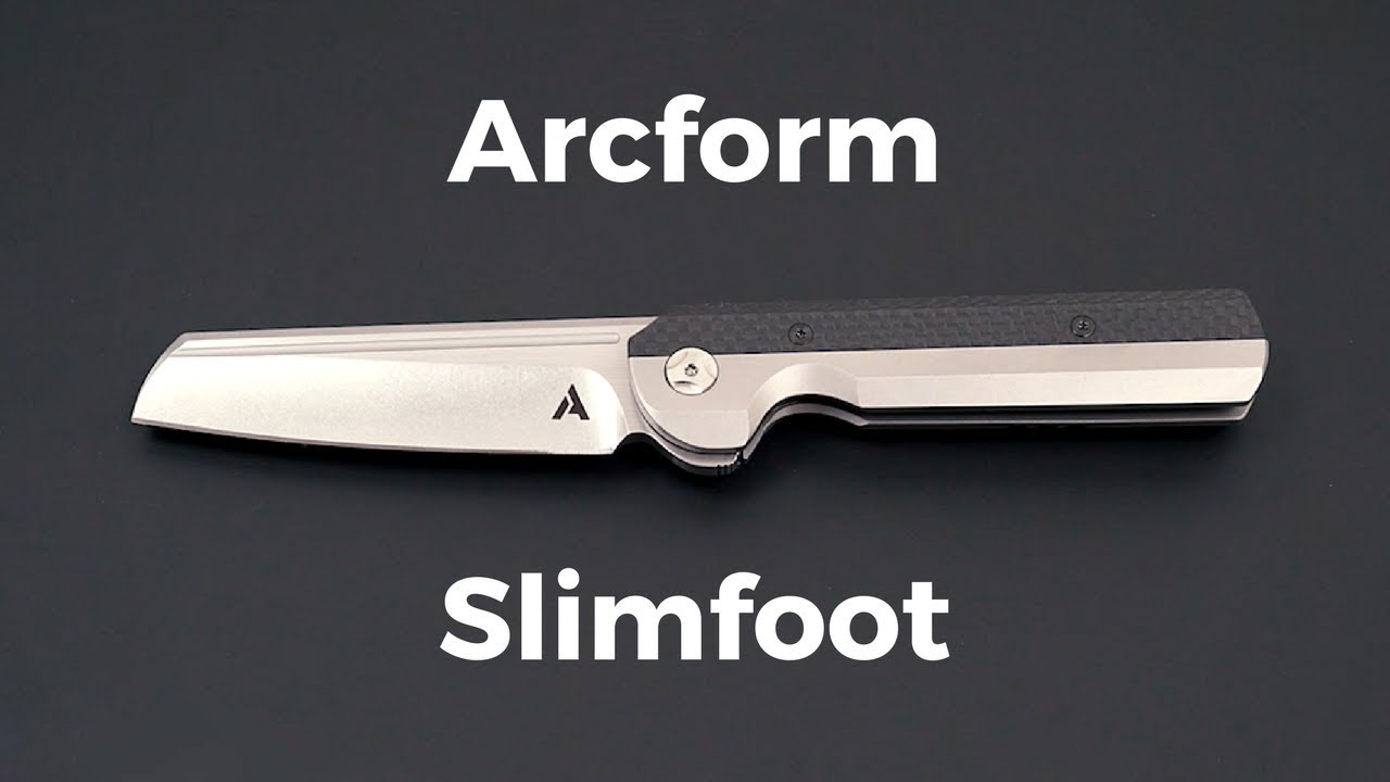 Clean, Minimal, Refined EDC Knife | Gear Focus #5: Arcform Slimfoot