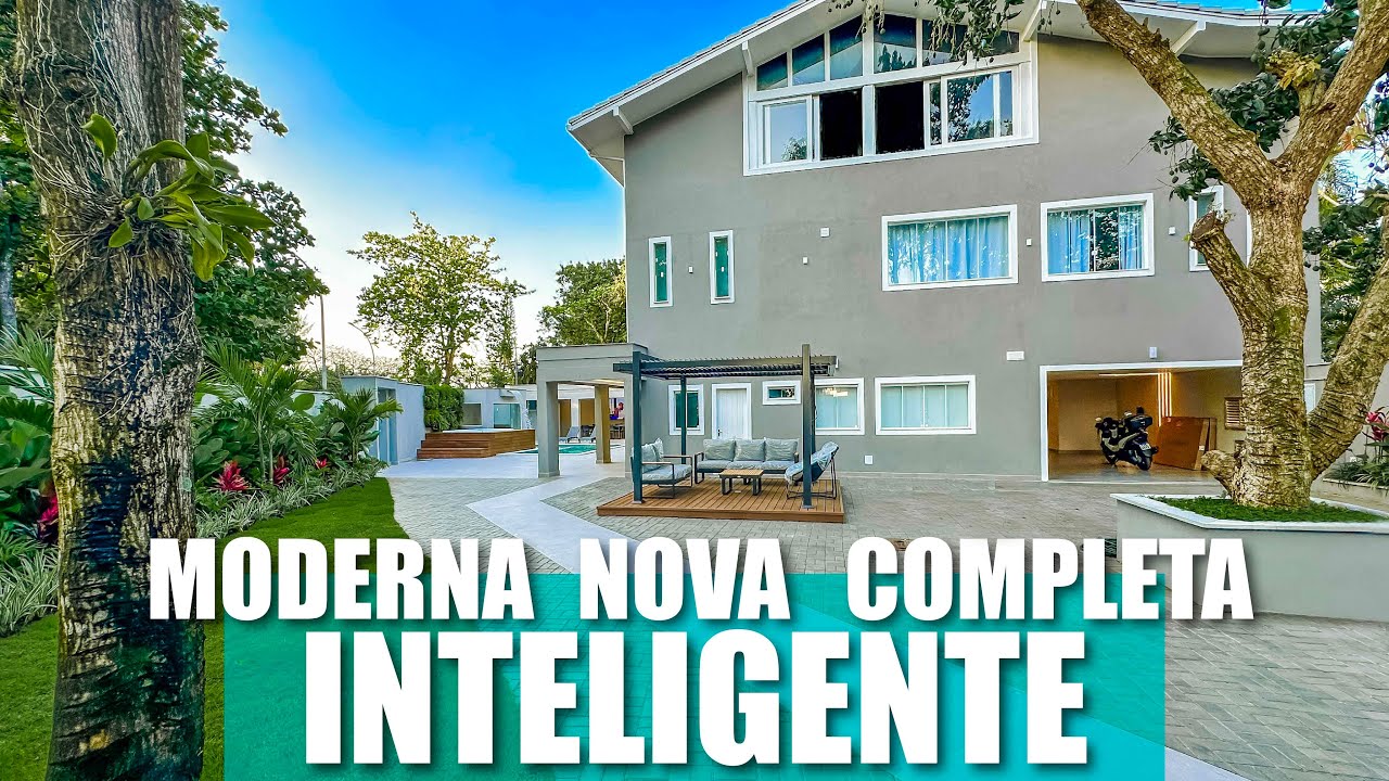 Essa Casa é um ESPETÁCULO de Tecnologia e Design | Barra da Tijuca