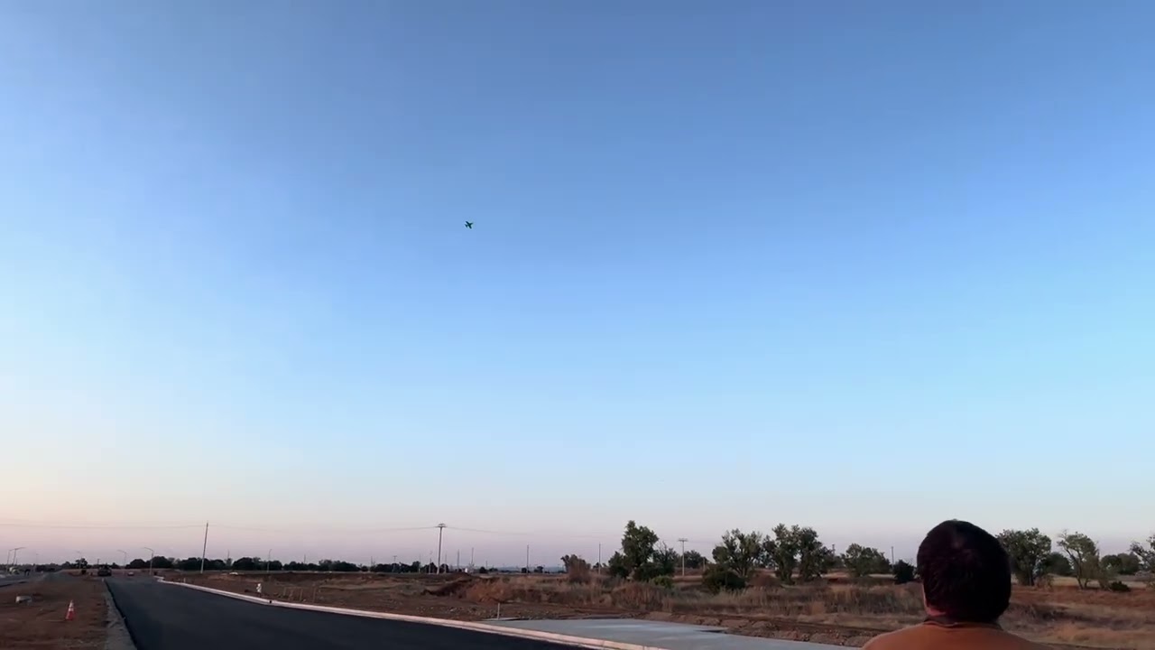 Eflite Havoc Xe 80mm EDF 2nd flight - takeoff, pass, landing