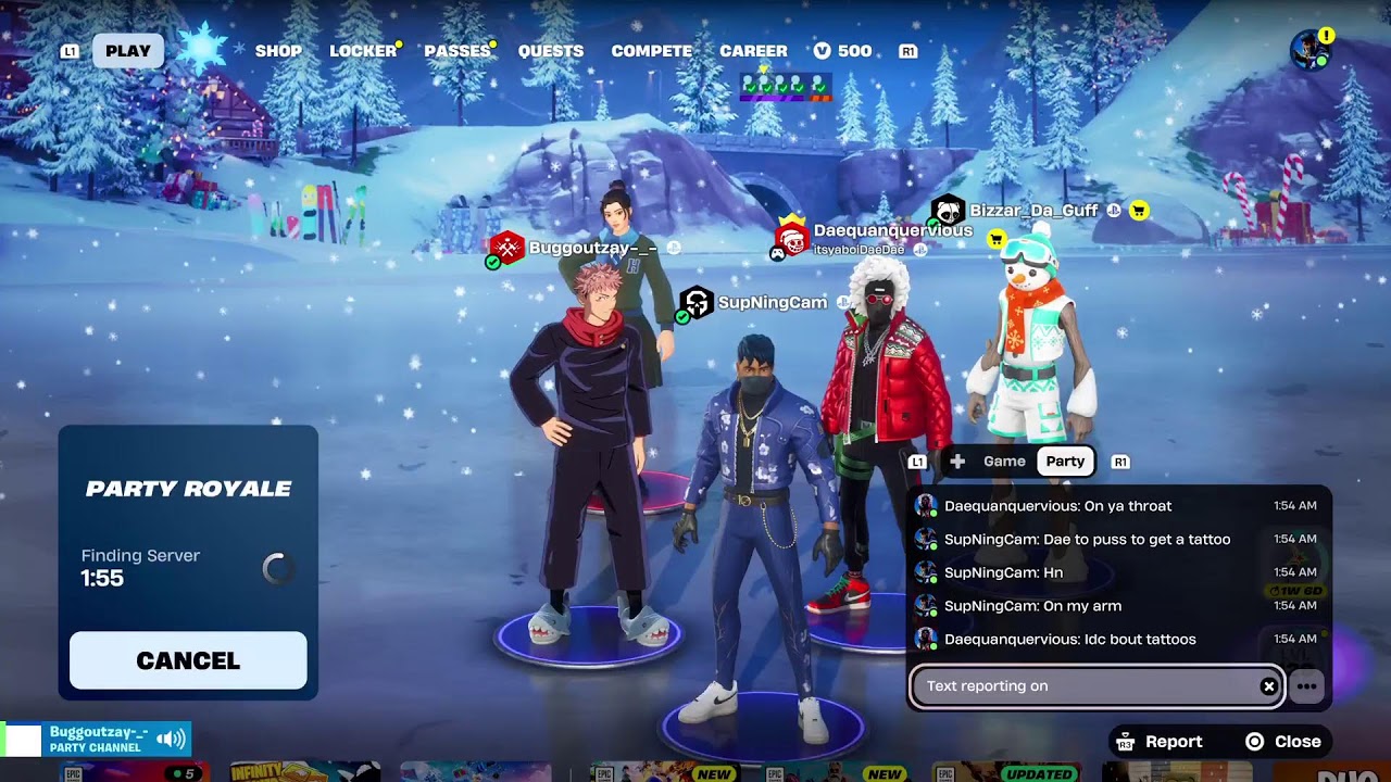 We back mfs