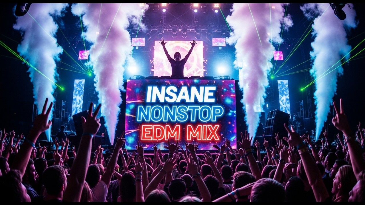 Insane Nonstop EDM Mix to Boost Your Mood, Get Hyped, and Feel the Ultimate Night Vibes!