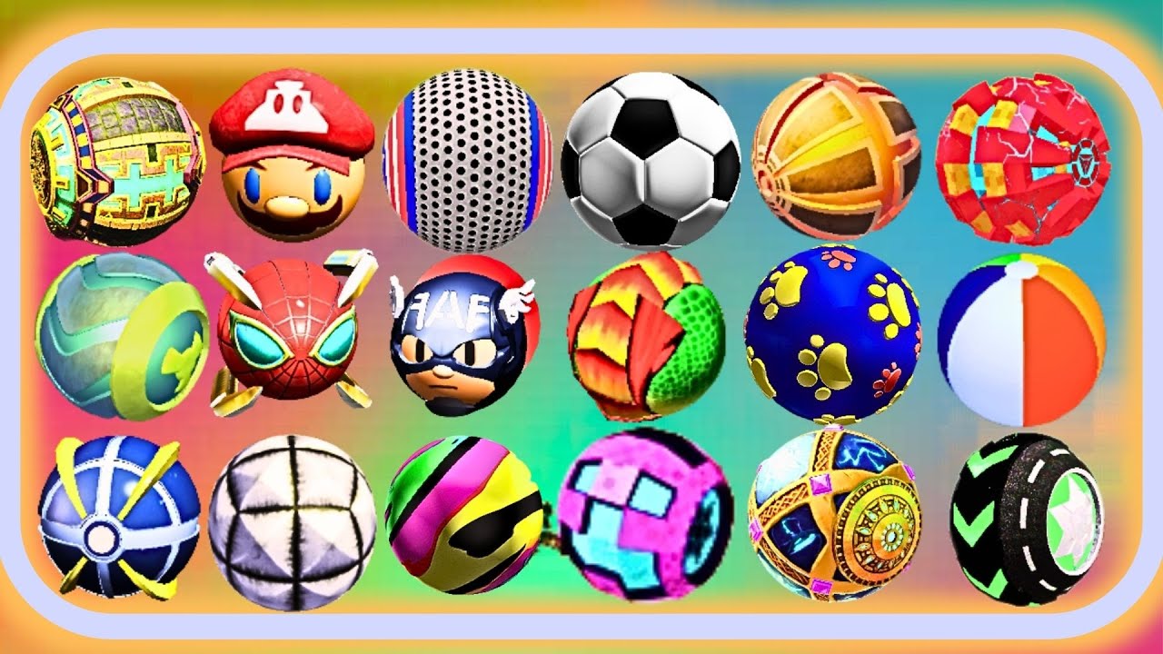 Rollance VS Going Balls VS Sky Rolling Ball 3D VS Temple Rolling Balls Rolling Battle Challenge !