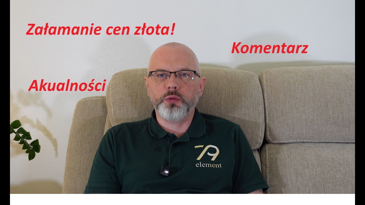 Załamanie cen złota! Czy to koniec? Aktualności z Mennicy 79 Element