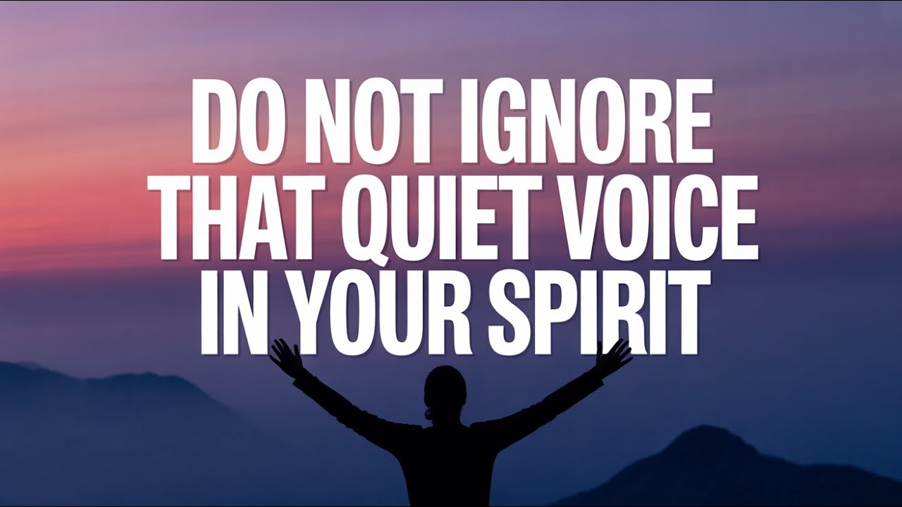 When God Whispers to Your Spirit About People, Pay Attention