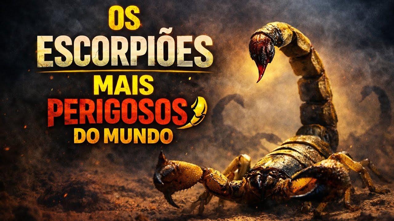 Os Escorpiões Mais Perigosos do Mundo e os Países com Mais Mortes 🦂🌍 #shorts 