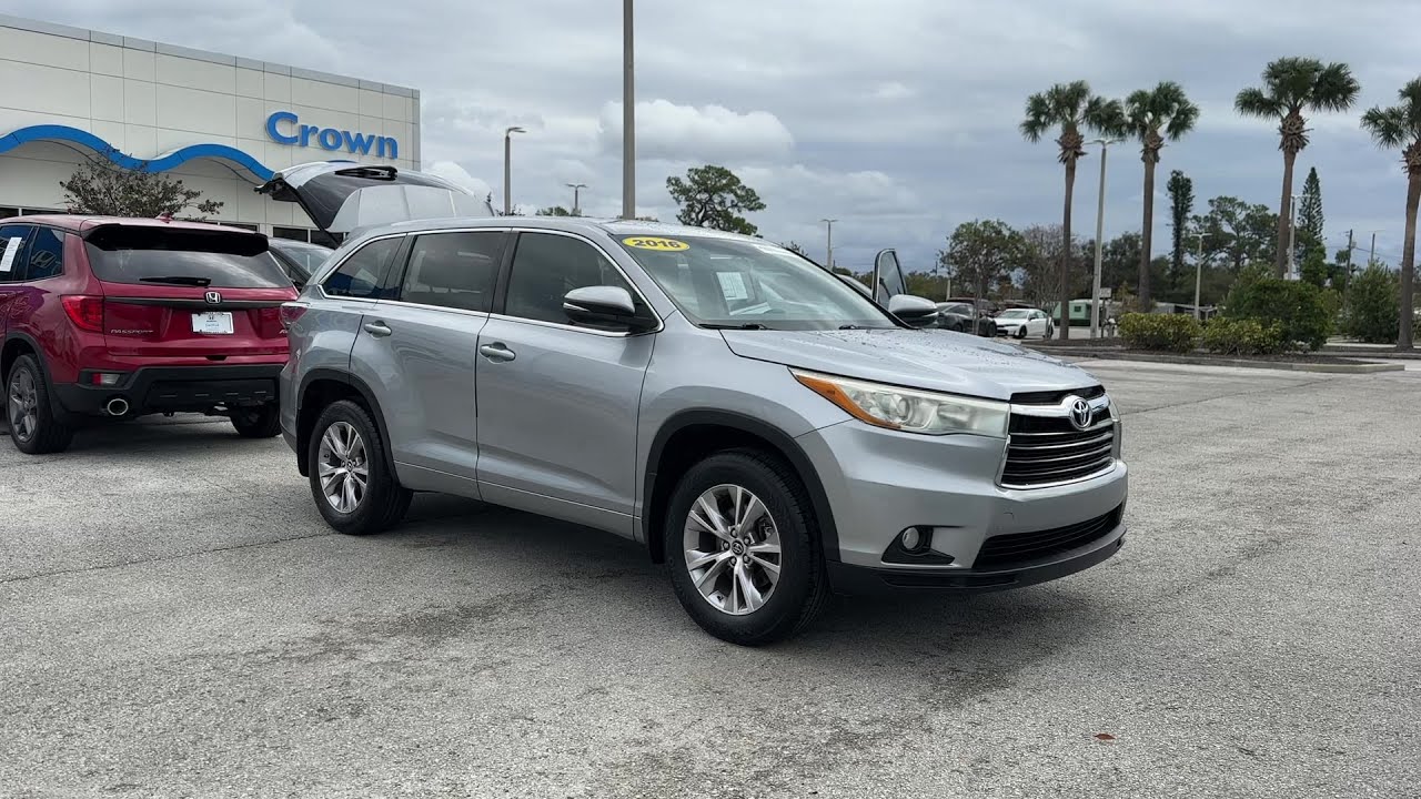 2016 Toyota Highlander LE Clearwater, Tampa, St. Petersburg, Largo, Pinellas Park