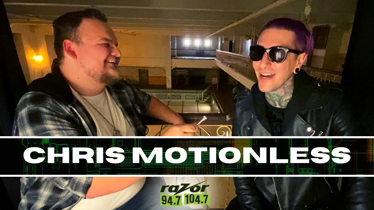 Chris Motionless Interview in Haunted Milwaukee Pool | Razor WI