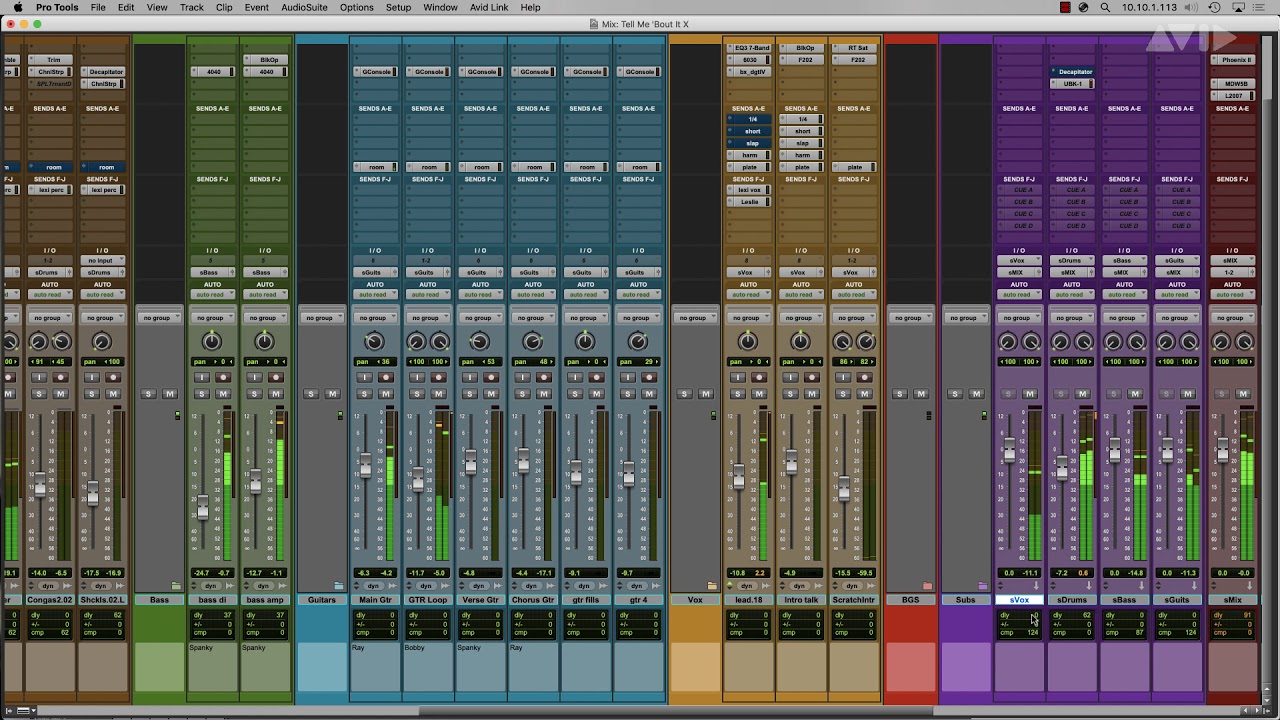 Pro Tools Tech Tip &mdash; MTRX Studio Cue Mixes