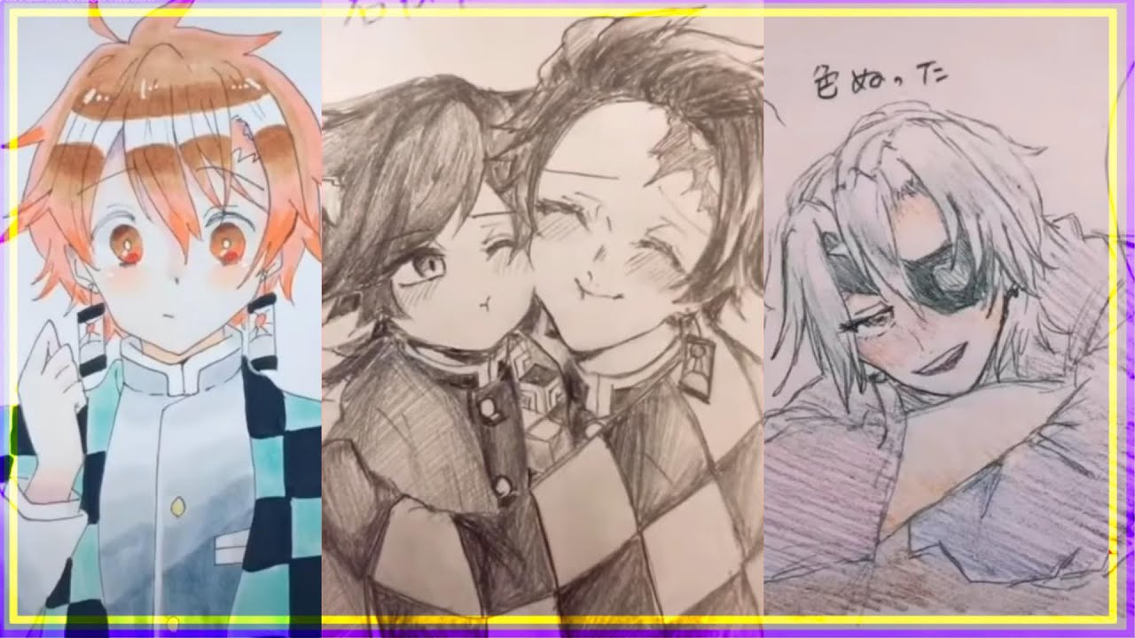 【イラスト】 鬼滅の刃 Damon slayer 【まとめ動画】  TTCHANNEL#37