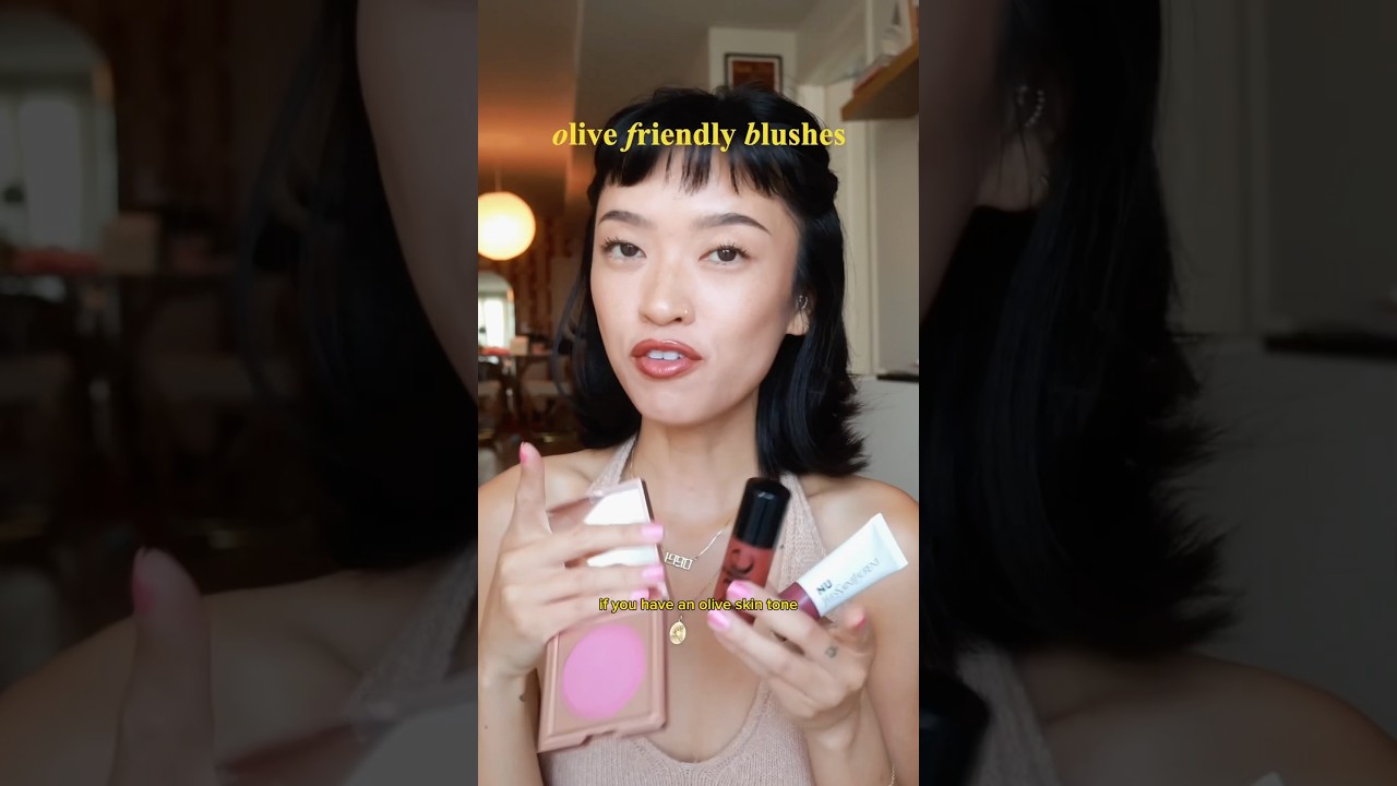 olive skin friendly blushes