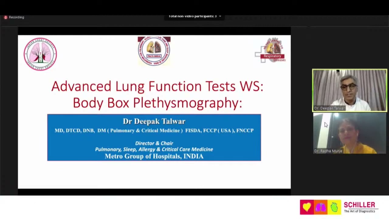 Live Webinar Recording  Body Box Plethysmography