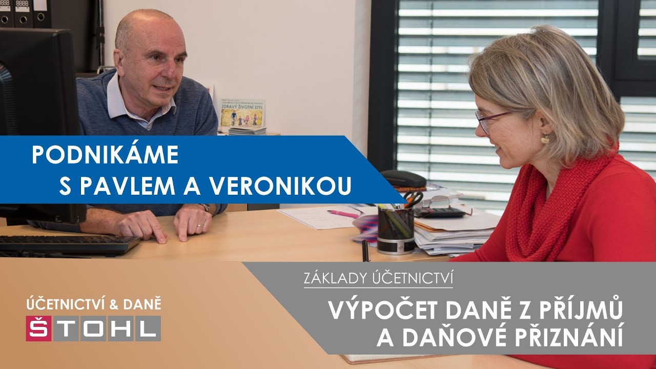 Z&aacute;klady &uacute;četnictv&iacute; - V&Yacute;POČET DANĚ Z PŘ&Iacute;JMŮ A DAŇOV&Eacute; PŘIZN&Aacute;N&Iacute;