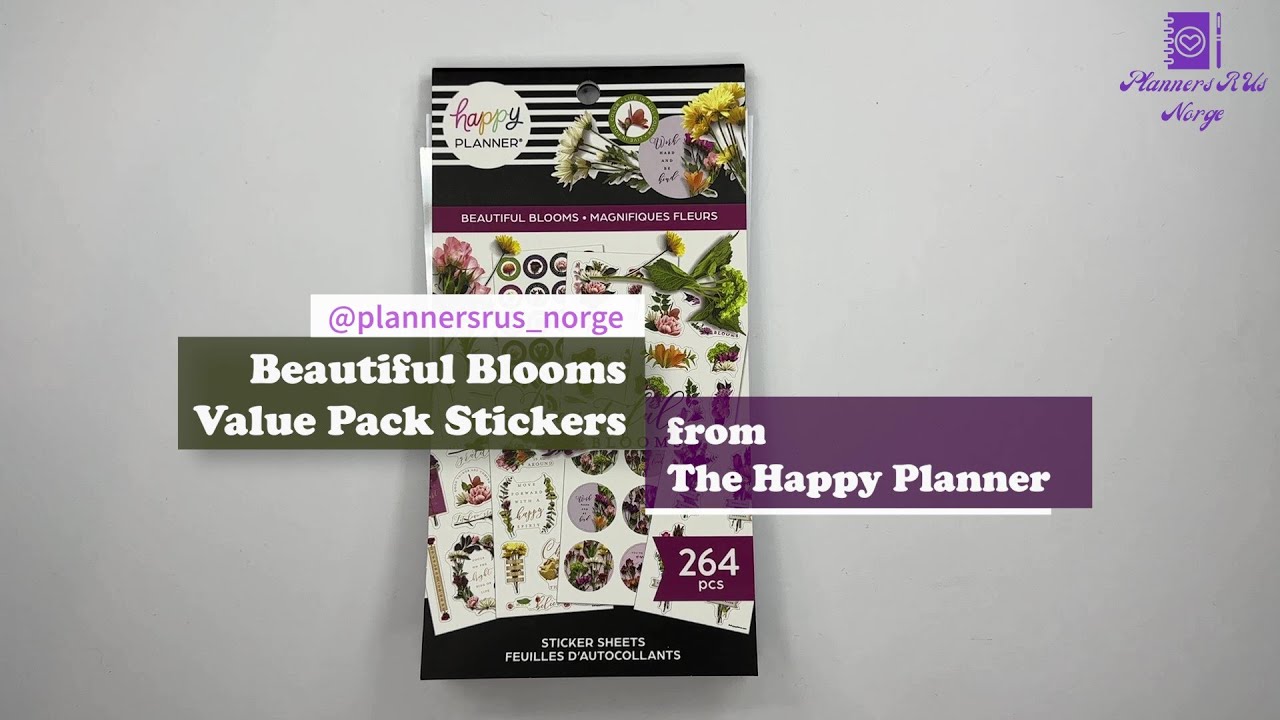 Beautiful Blooms | The Happy Planner | SVP125-001