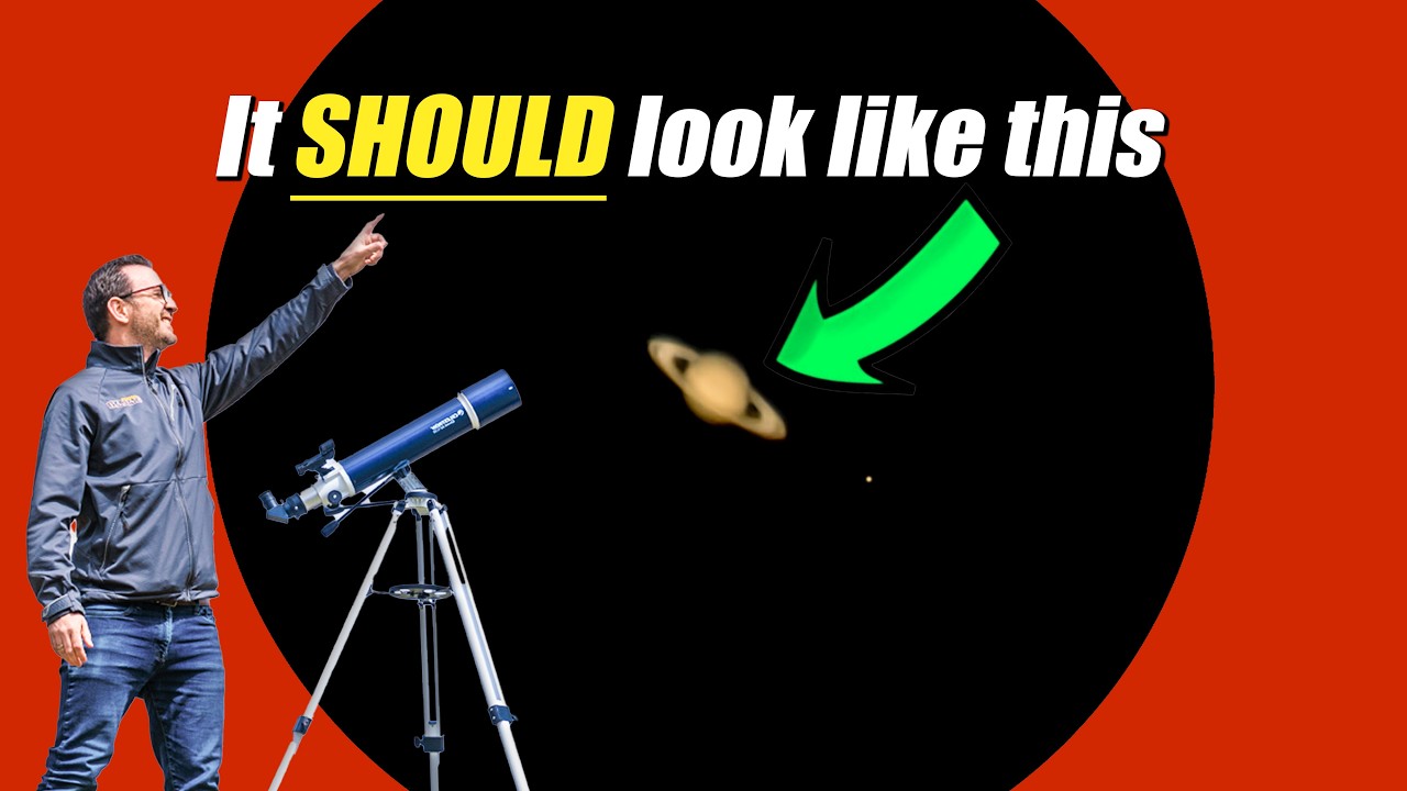 What SHOULD YOU SEE through a TELESCOPE?
