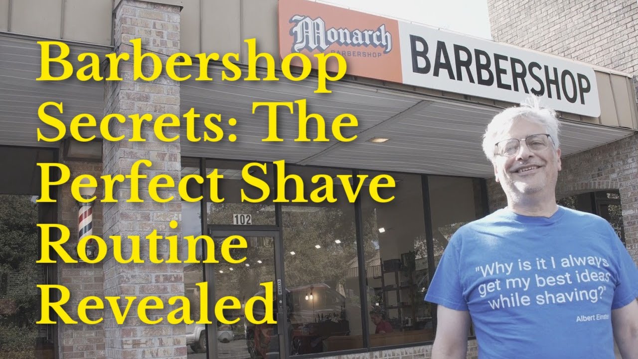 Barbershop Secrets The Perfect Shave Routine Revealed