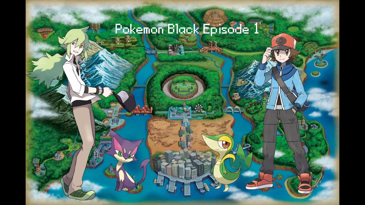 THE BEST POKEMON GAME EVER!! Pokemon Black Episode 1