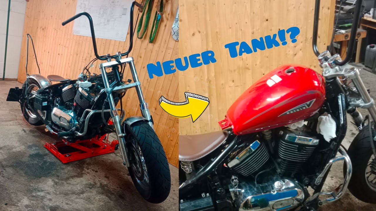 Neuer Tank und Kotflügel! 🔥 | VN800 |