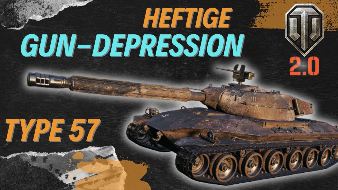 Heftige Gun-Depression auf Tier 8 | world of tanks