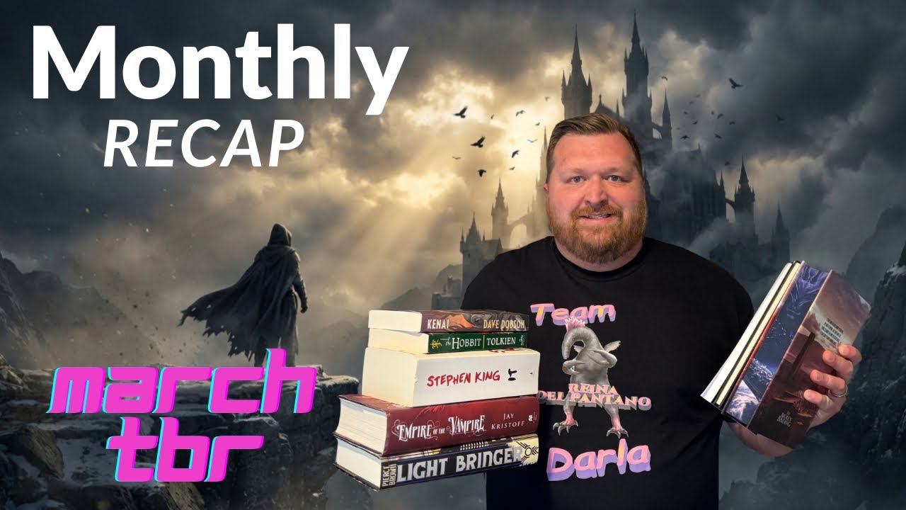 Monthly Recap, March TBR, and a Book Giveaway OH MY!!