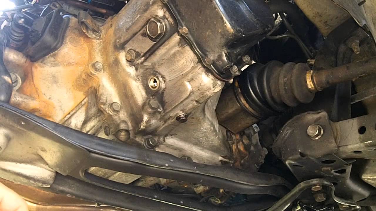 Mazda 626 - Gearbox Oil Change and Back Up Lamp Switch Repair