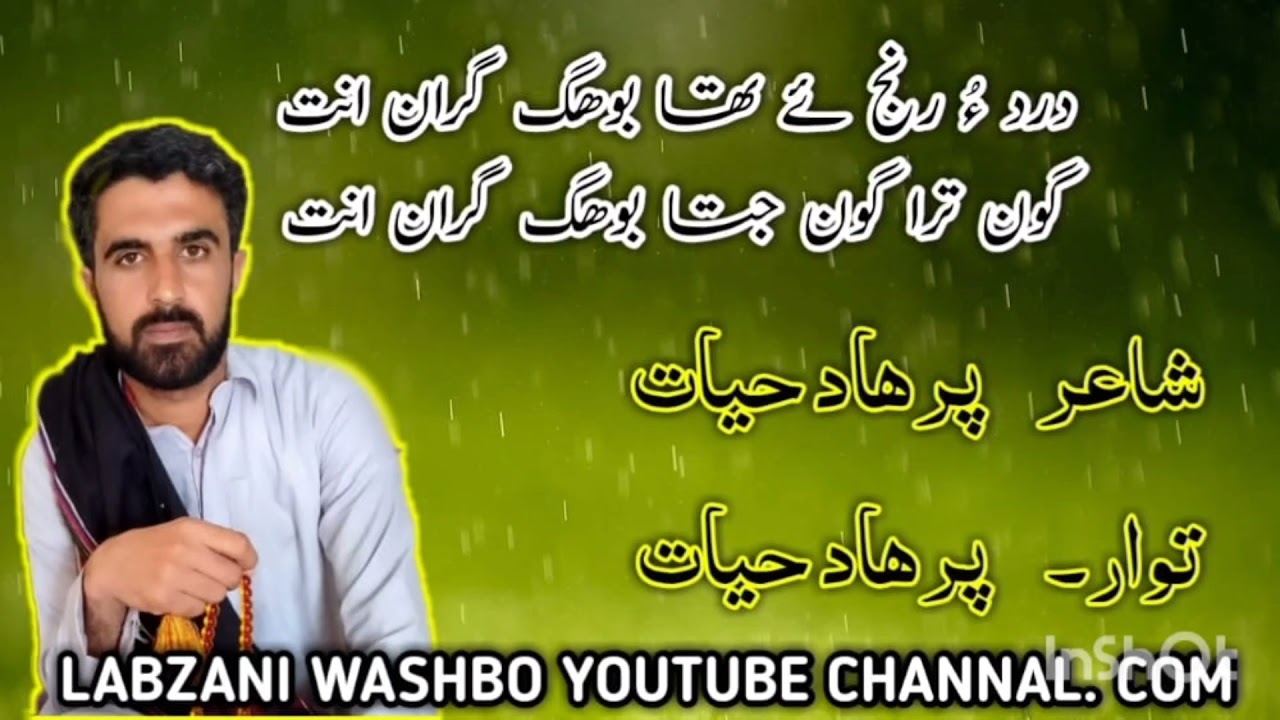 New Balochi poetry new balochi shairy video new balochi sad poetry video
