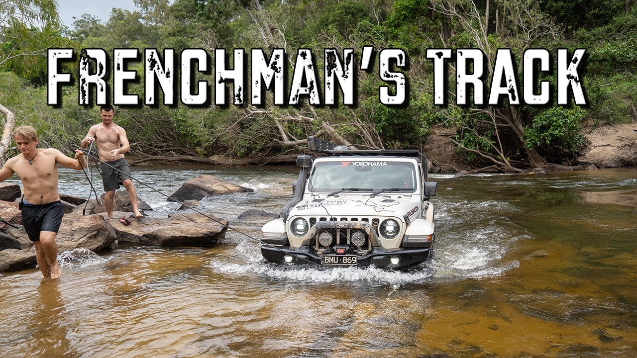 ГЛУБОКАЯ ВОДА, ЛЕБЕДКИ, ГРЯЗЬ И ГИБКОСТЬ на трассе Френчменс — Jeep Gladiator в Австралии