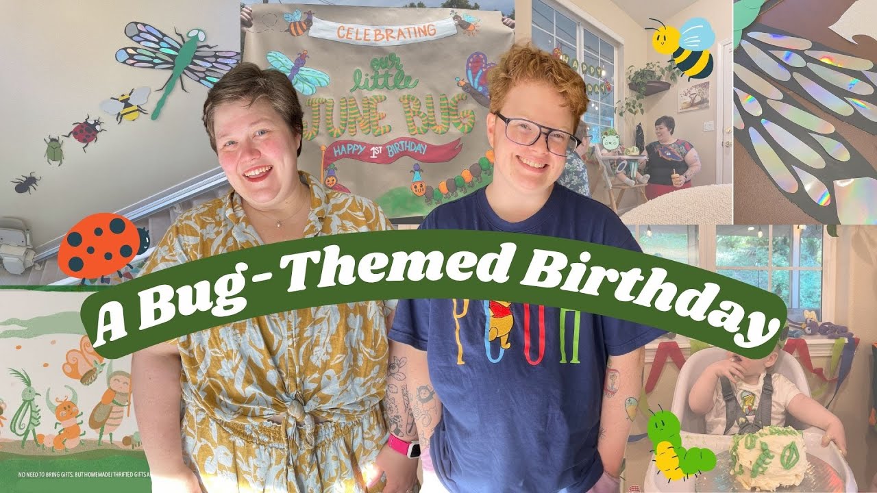 Bug Themed Birthday 🐛 | Crafting, Baking, and Celebrating