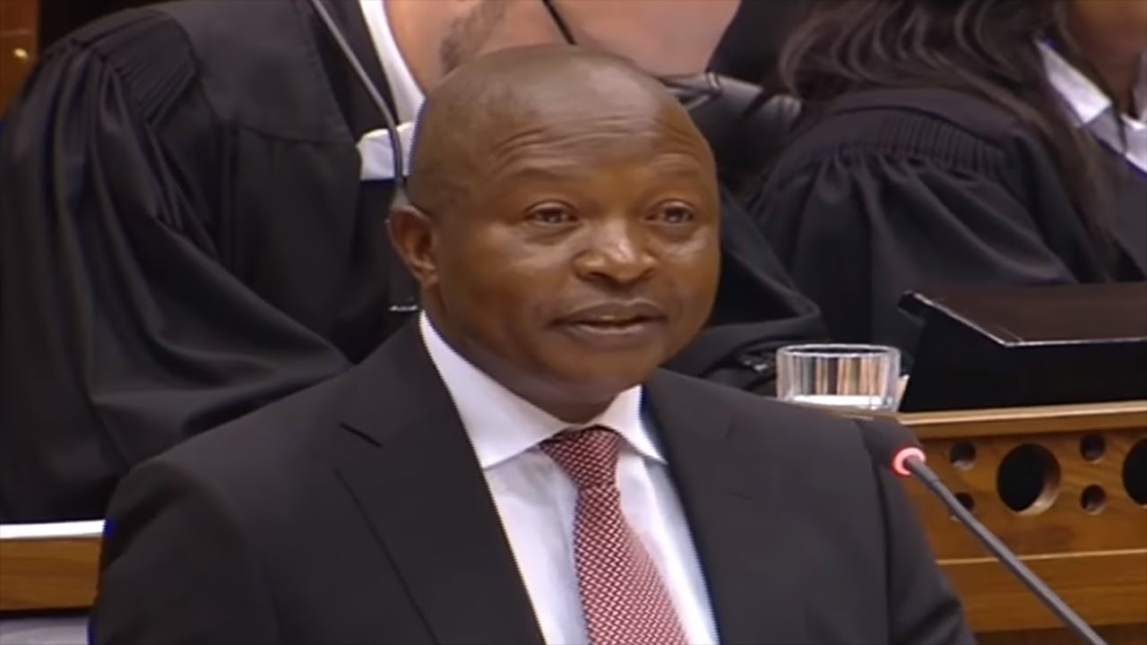 ANC Deputy President David Mabuza swearing in