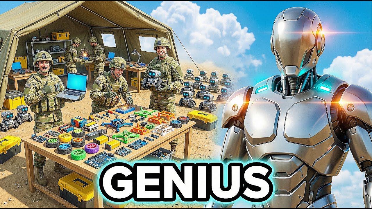 Ukrainian Soldiers Found a GENIUS Way to Build a Robot Army