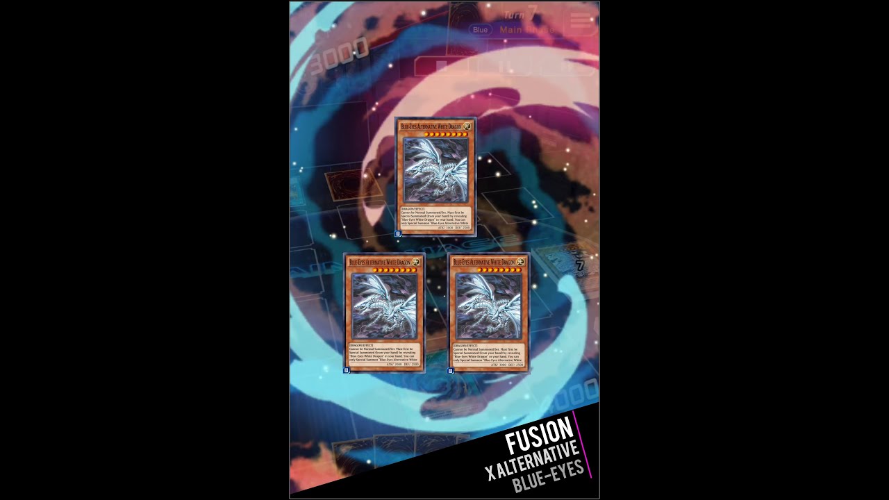Yugioh Duel Links - Mokuba x Kaiba: Fusion using 3 Blue-Eyes Alternative White Dragon!