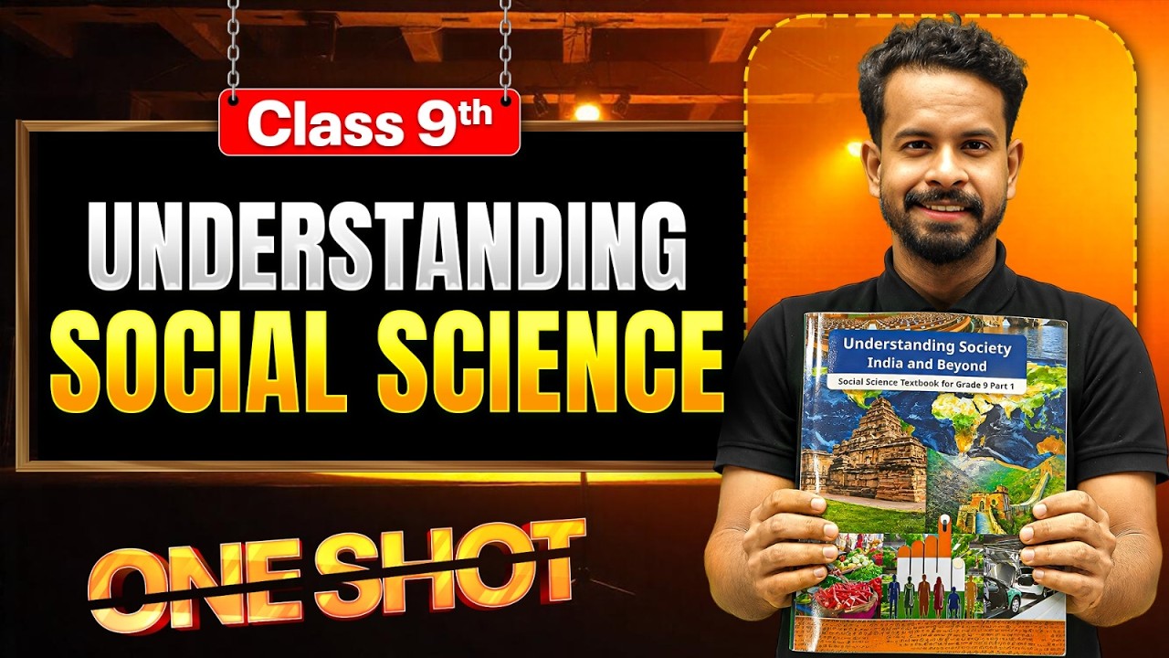 Understanding Social Science ONE SHOT 🔥 | Class 9 SST | New Book & Syllabus 2026-27 | Siddharth Sir