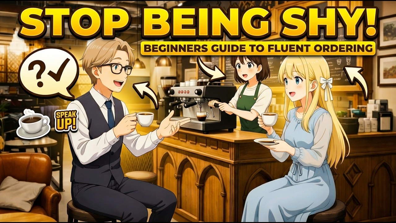 English at the Coffee Shop - How to Order Coffee in English