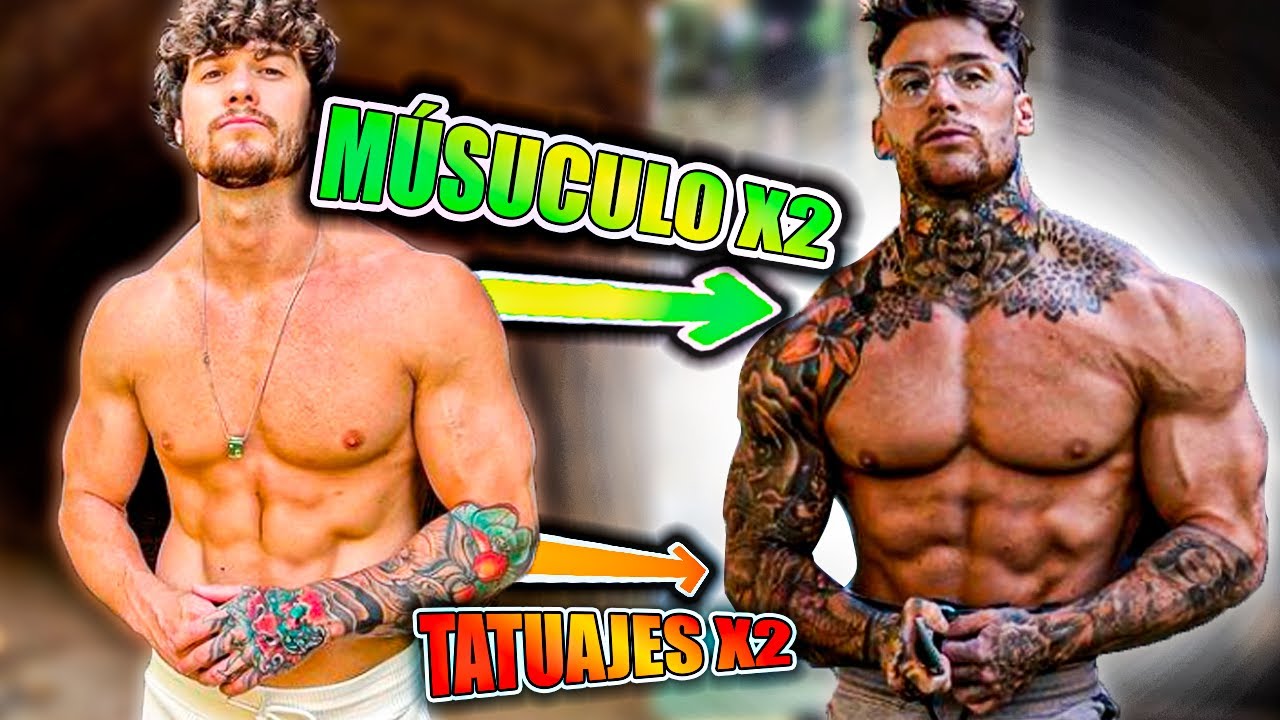 LOS HERMANOS que solo SE DIFERENCIAN por sus TATUAJES y MASA MUSCULAR 💉