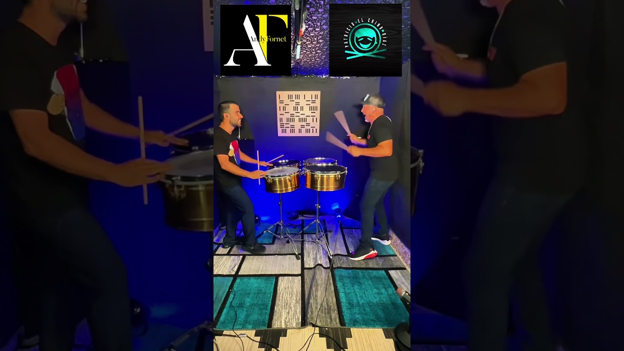 Camagüeyando Andy Fornet y Patricio El Chino Díaz. #timbaleros #timbal #percusionista