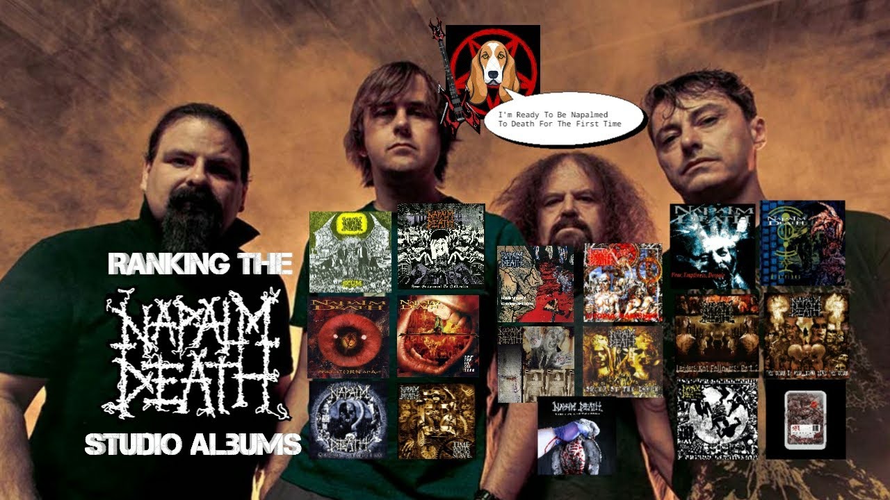 Ranking The🎸Napalm Death🎸Studio Albums Worst To Best