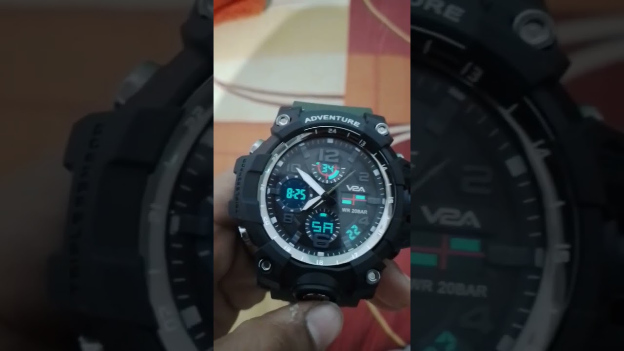 V2A ADVENTURE Watch vibe resist , mud  resist and water resist