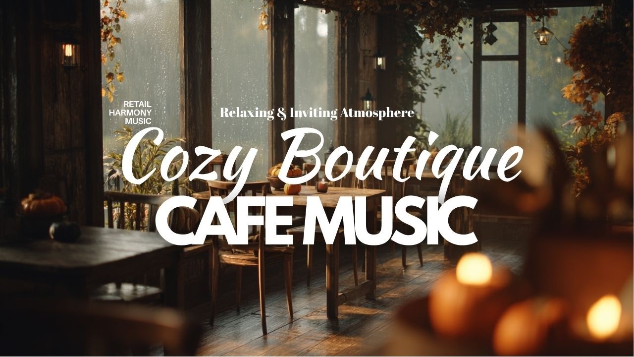 Cozy Boutique Café Music  | Relaxing Ambient Background for Cafés & Shops