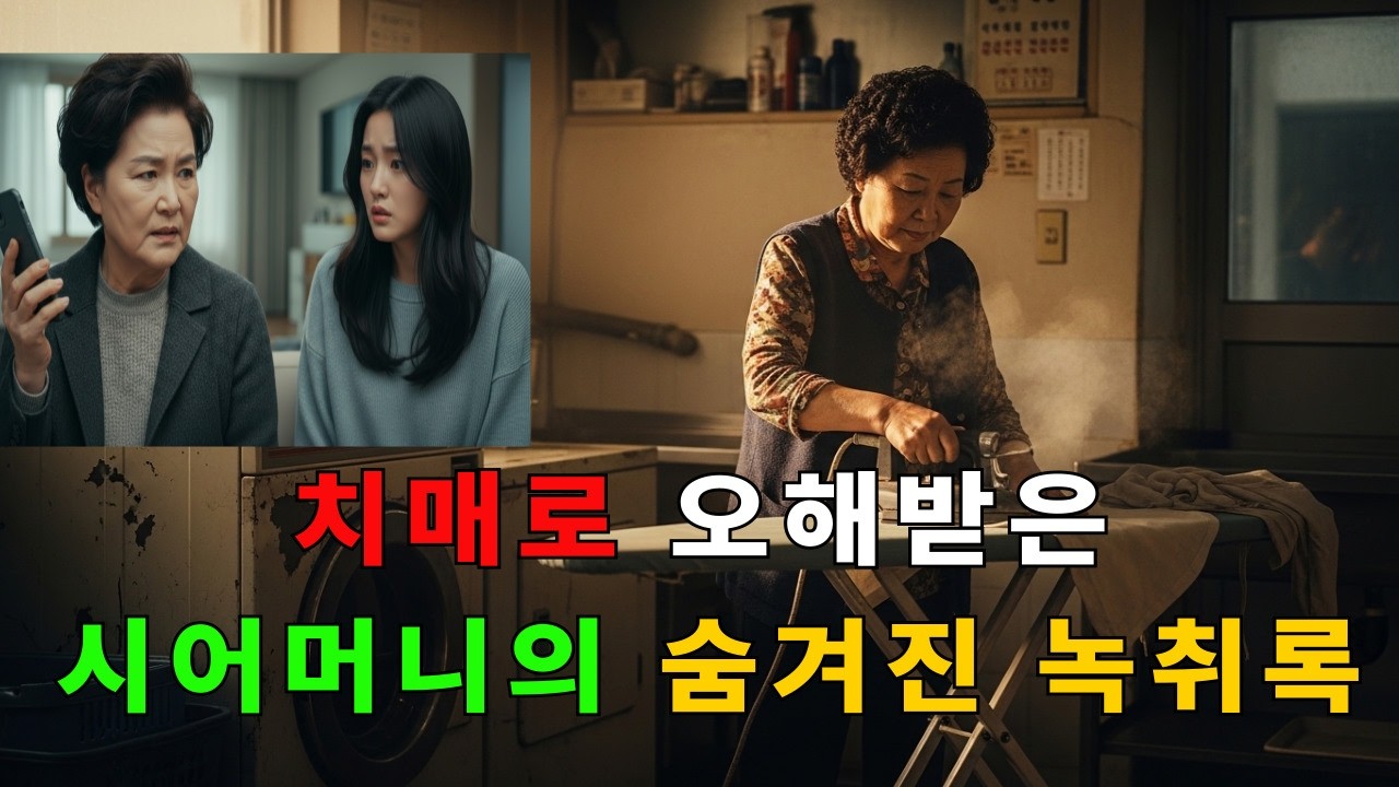 치매로 오해받은 시어머니의 숨겨진 녹취록