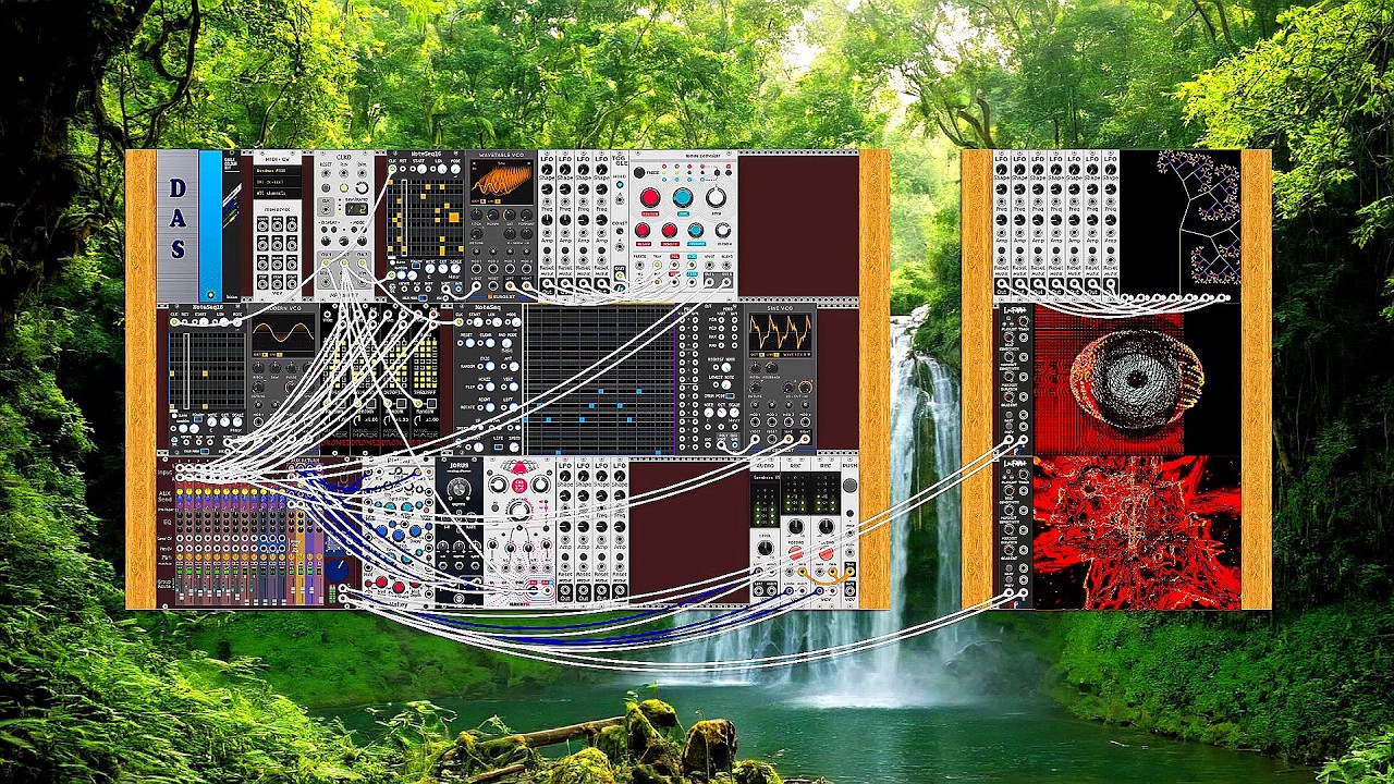 A Day in the Forest  (semi-generative ambient created in VCV Rack)