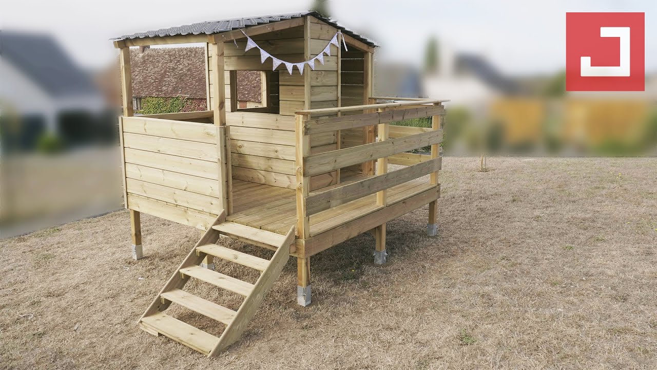 Comment fabriquer une cabane en bois pour enfants ?