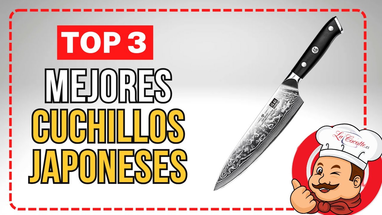 🔥 TOP 3 Cuchillos Japoneses en Amazon [ 2025 ] ✅ Calidad / Precio