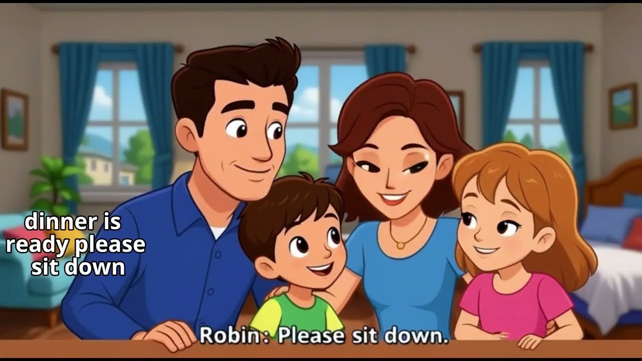 Learn English with Cartoons | Daily Conversation for Beginners|English Speaking Practice for Kids &