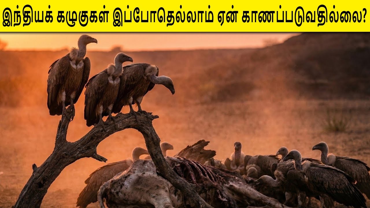 இந்தியக் கழுகுகள் இப்போதெல்லாம் ஏன் காணப்படுவதில்லை? | Why are Indian vultures not seen these days?