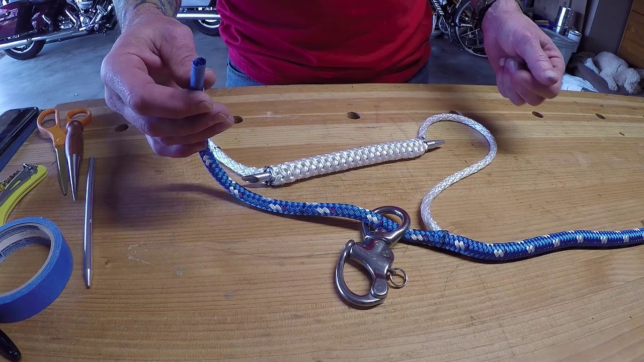 Eye Splice in Sta Set Line