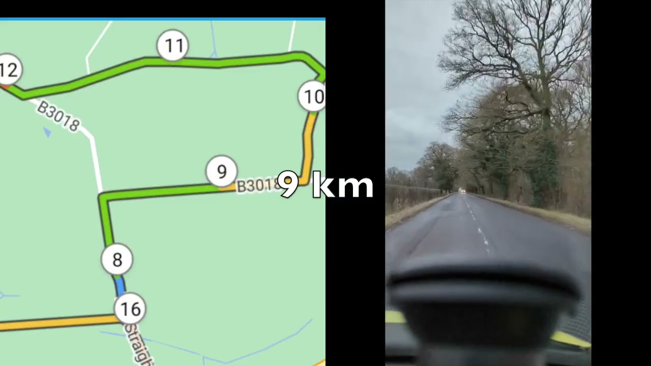 Wokingham Half 2023 course recce - 13 miles in 13 minutes!