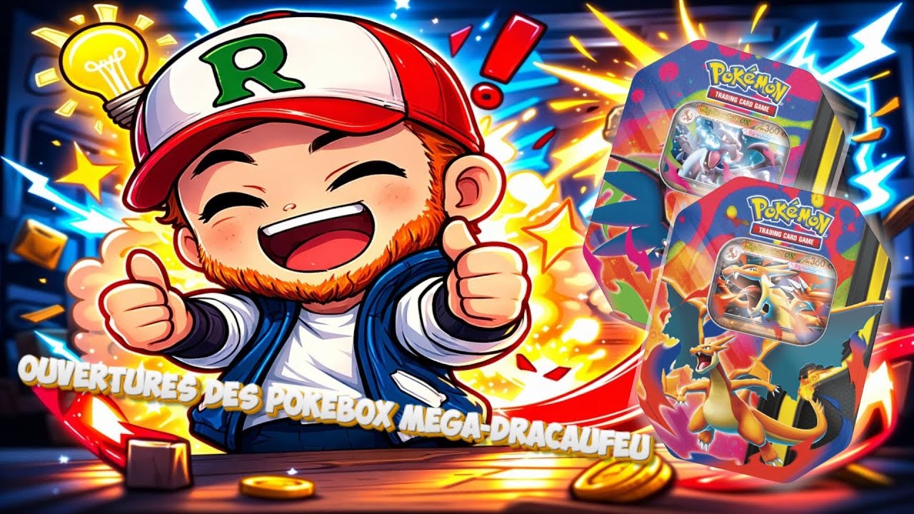 ( Quelle beauté ! ) Ouverture des Pokébox Méga-Dracaufeu