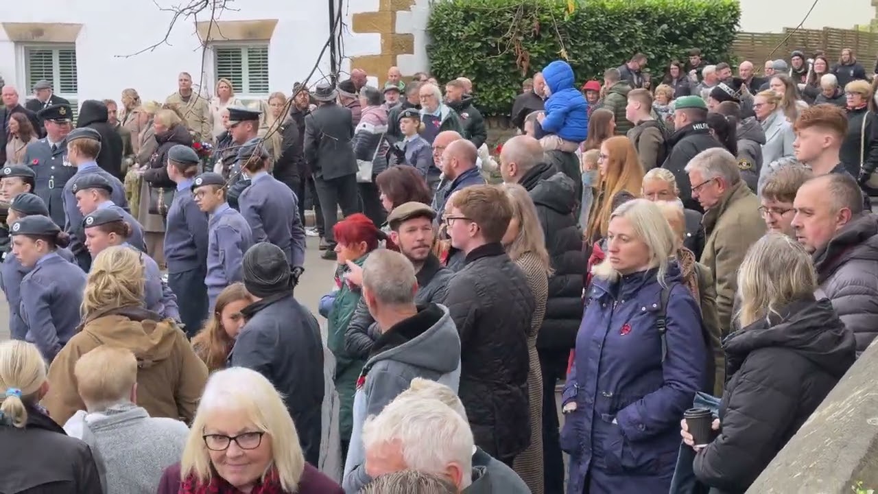 Remembrance in Eckington, Derbyshire 2025 - 80.
