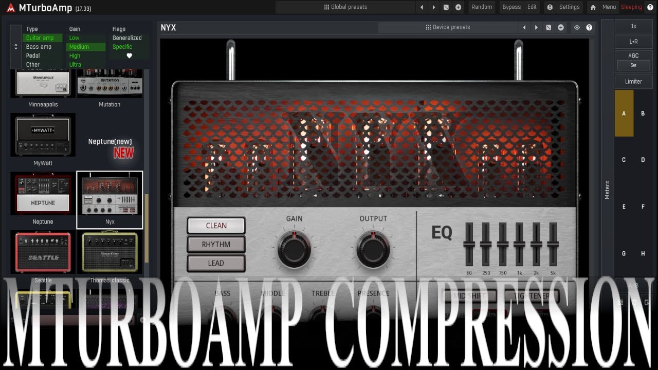MTurboAmp Compression