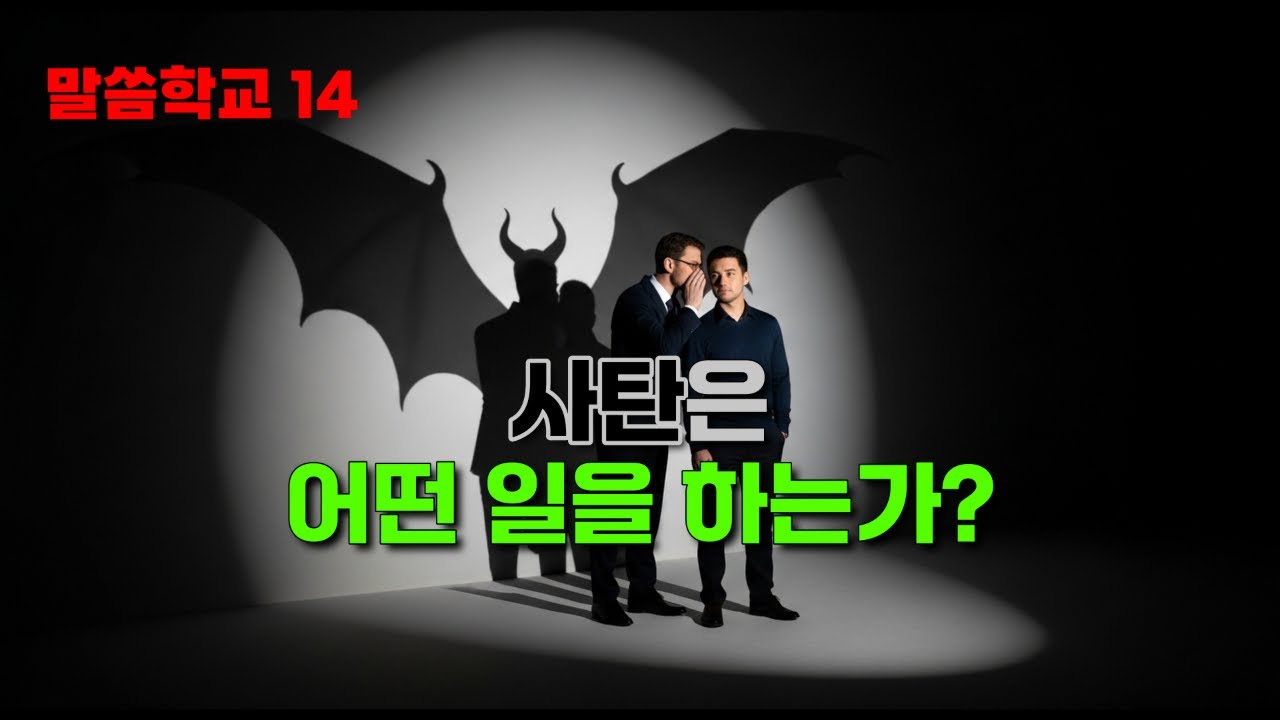 사탄은 어떤 일을 하는가?