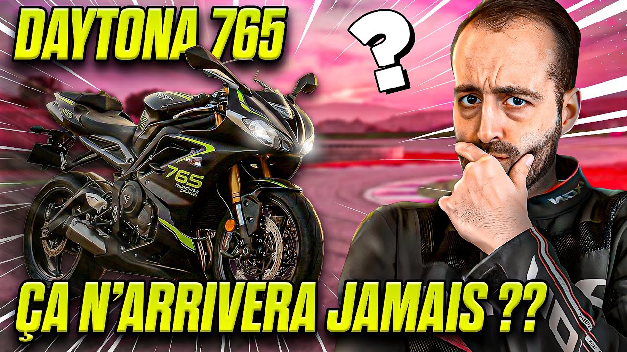 La Daytona 765, un r&ecirc;ve qui ne verra JAMAIS le jour ??